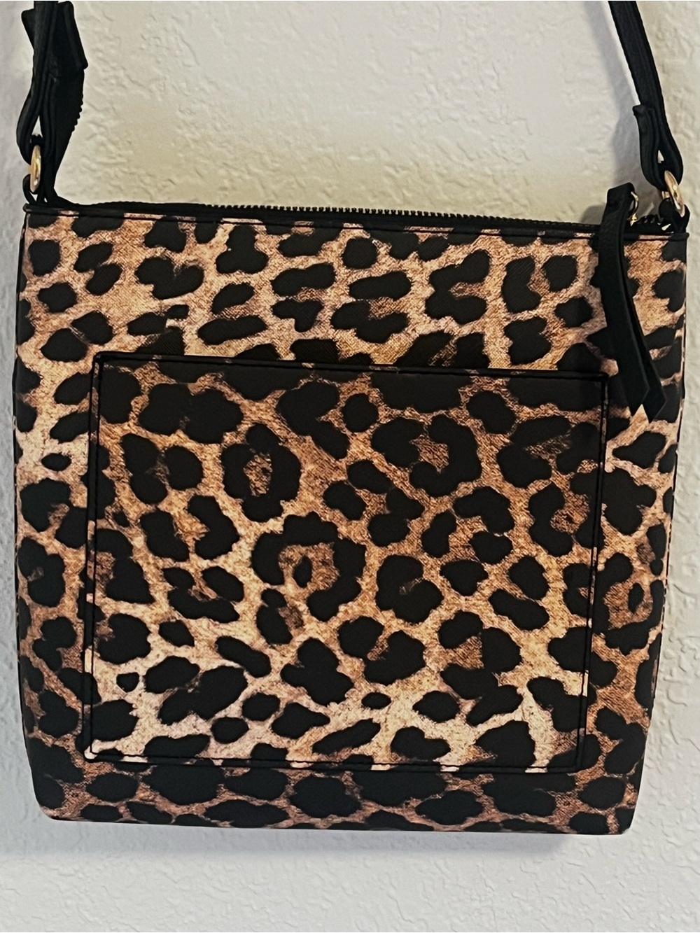 Leopard Print Crossbody Bag - Picture 3 of 4